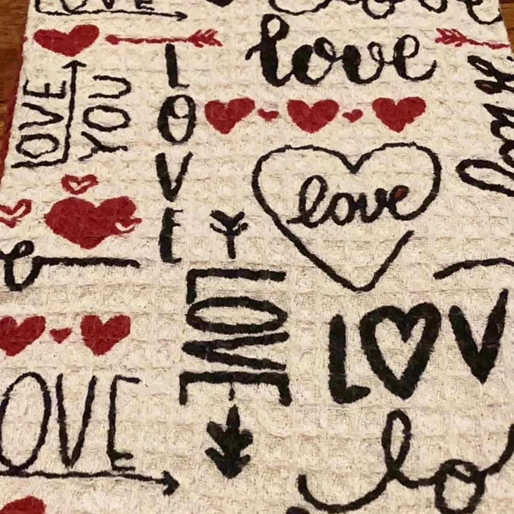 Rachel Zoe Valentine Kitchen Towels - set of 3
